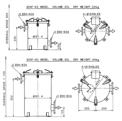 NC No.75SC SLUDGE COLLECTOR For LO-Maxfilter