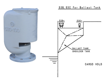 NC No.53 AIR VENT HEAD